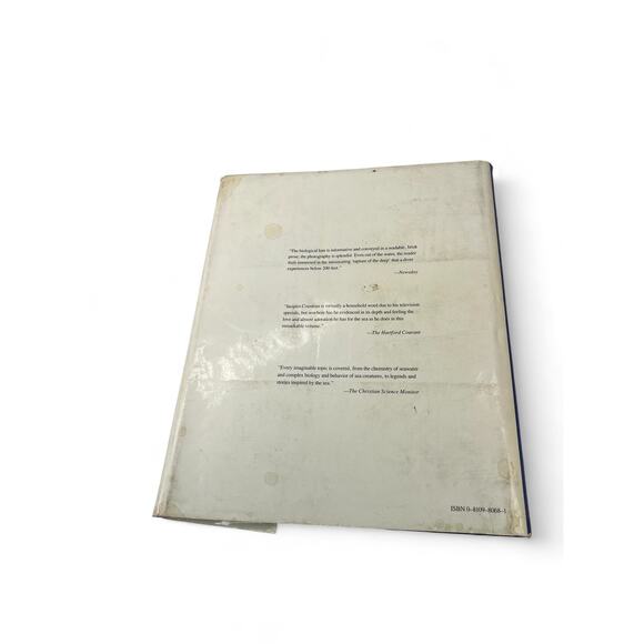 The Ocean World of Jacques Cousteau Hardcover Coffee Table Picture Photography - Picture 6 of 6
